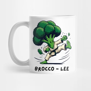 karate broccoli Mug